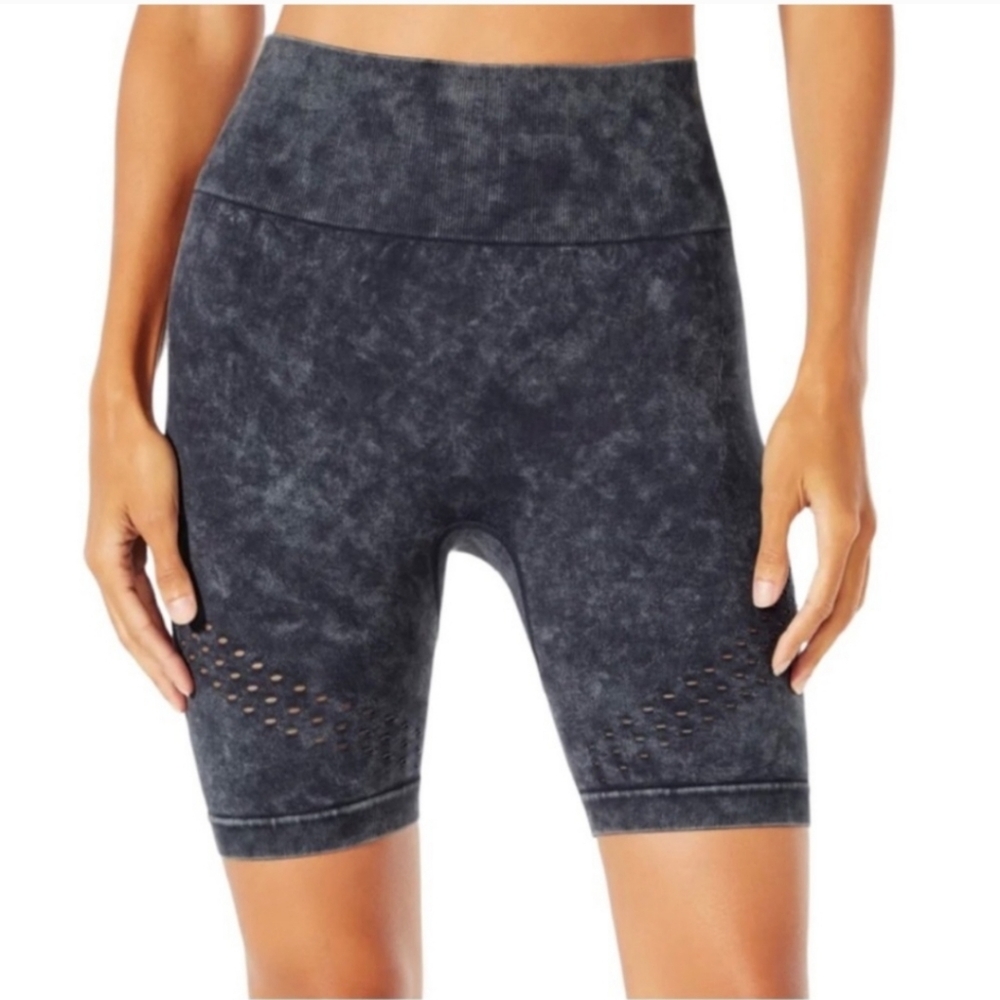 NWT Wildfox Mineral Wash Seamless High Rise Bike Shorts